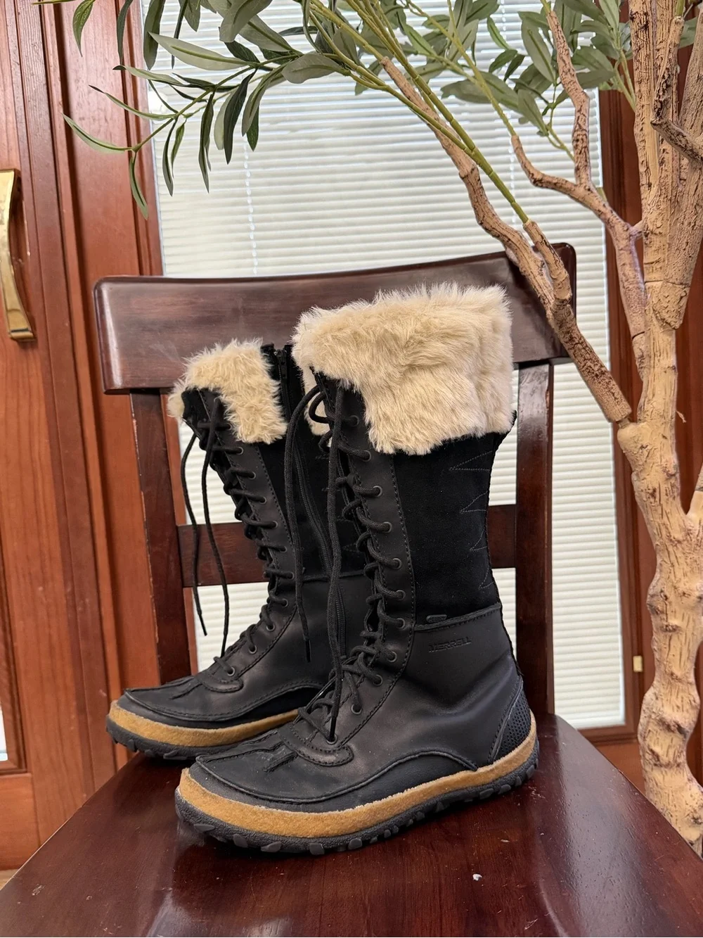 Womens Merrell Tremblant Tall Polar Waterproof boots 8